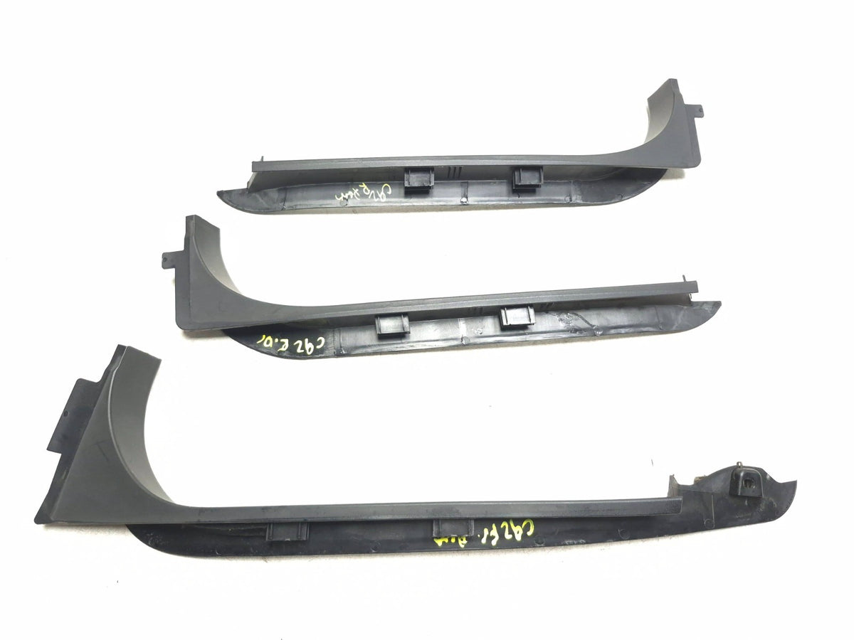 2013 Ford Focus Door Window Frame Trim Cover Left & Right 3pcs OEM
