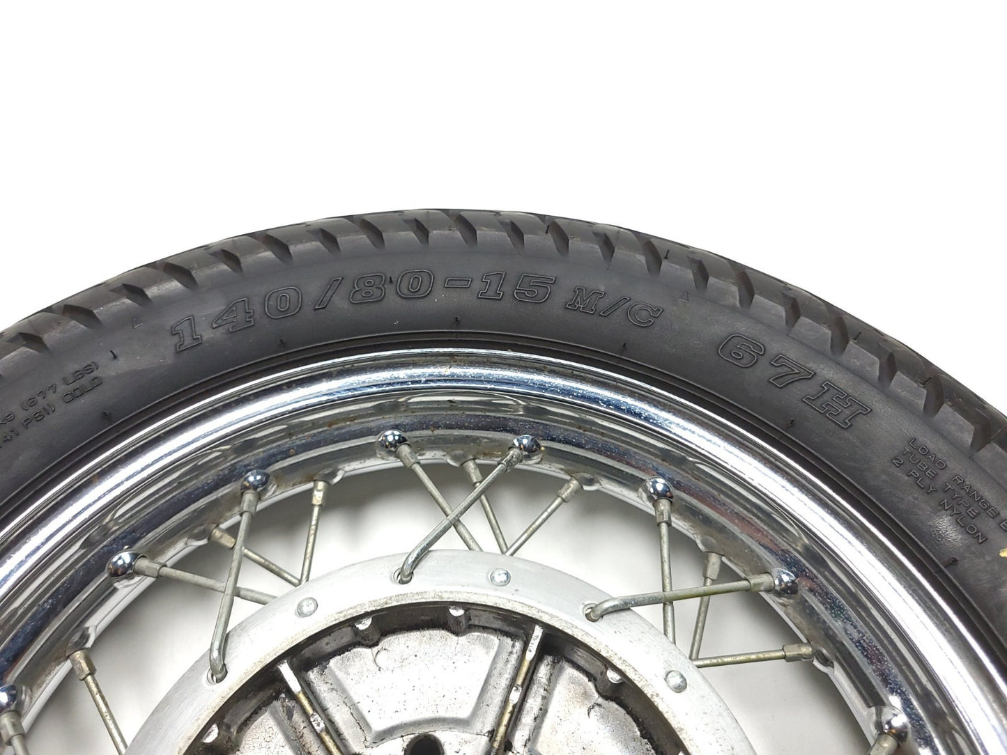 2001 Suzuki Sawage Ls650p Rear & Front Wheel & Tire Pair OEM