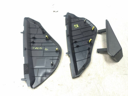 2009 Lexus IS250 Dash End Cap Cover Trim & Foot Rest Cover 3pcs OEM