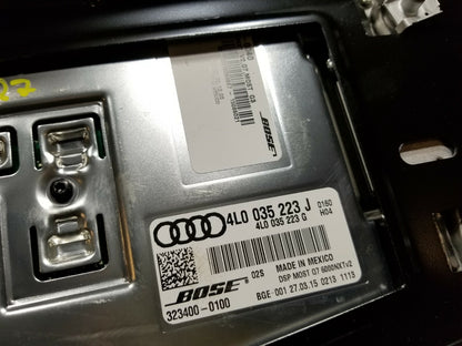 2015 Audi Q7 3.0l Radio Audio Amplifier OEM