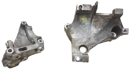 2007 Saab 9-5 Aero A/c Compressor Mount Bracket 2pcs OEM