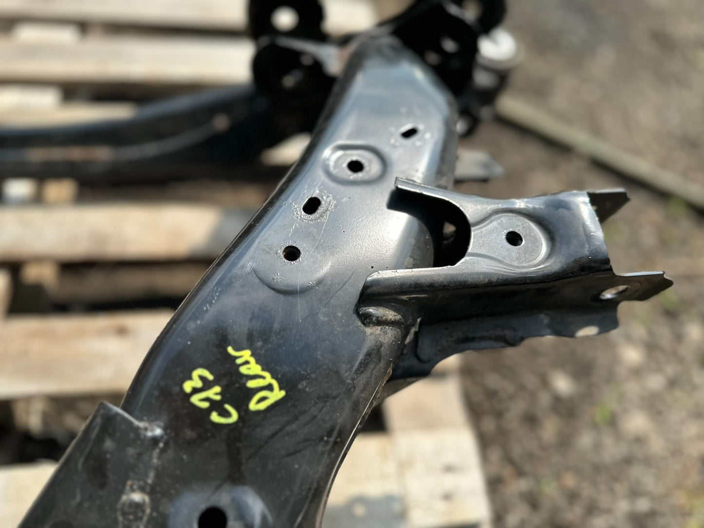 2019 Tesla Model 3 Rear Suspension Subframe Cradle Crossmember  OEM