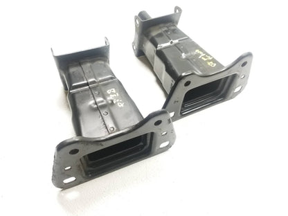 2007 Mercedes W164 Ml Ml500 Front Bumper Reinforcement Bracket Pair OEM