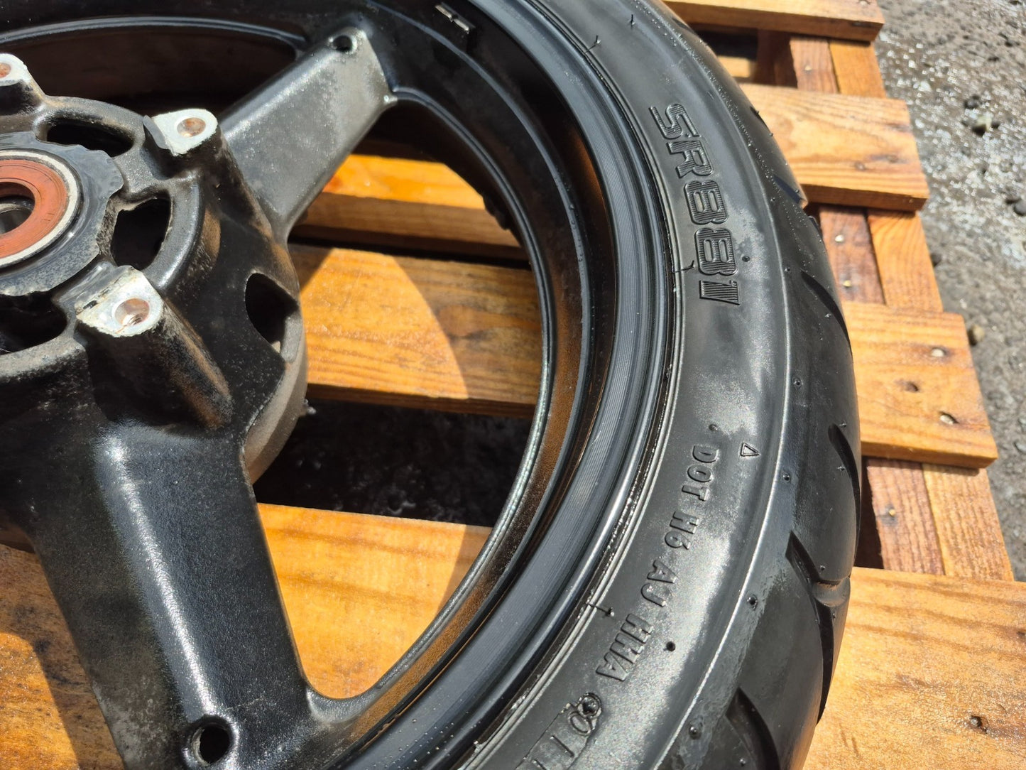 2015 Suzuki Gw250 Inazuma Wheel Rim W/tire Front & Rear Pair OEM