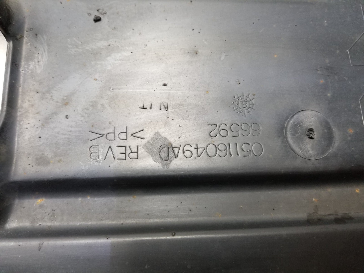 2013 Chrysler 200 Rear Under Body Cover Shield Center Left & Right OEM