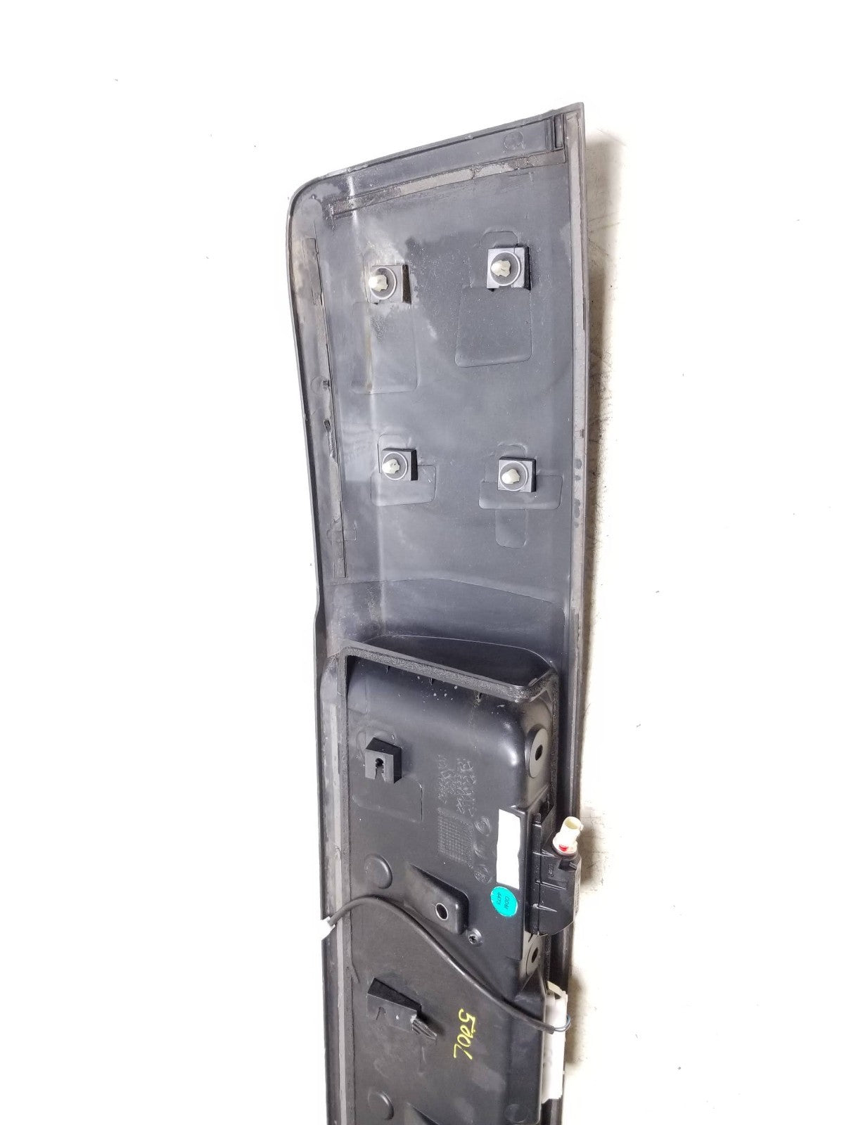2014 Fiat 500l Rear License Plate Cover Trim Panel OEM