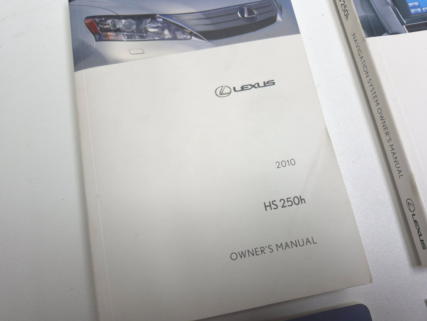 2010 Lexus Hs250h Owners Manual W/ Case OEM