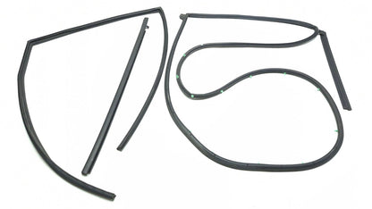 2007 Honda Fit Rear Door Weatherstrip Seal Passenger Side Right 3pcs OEM