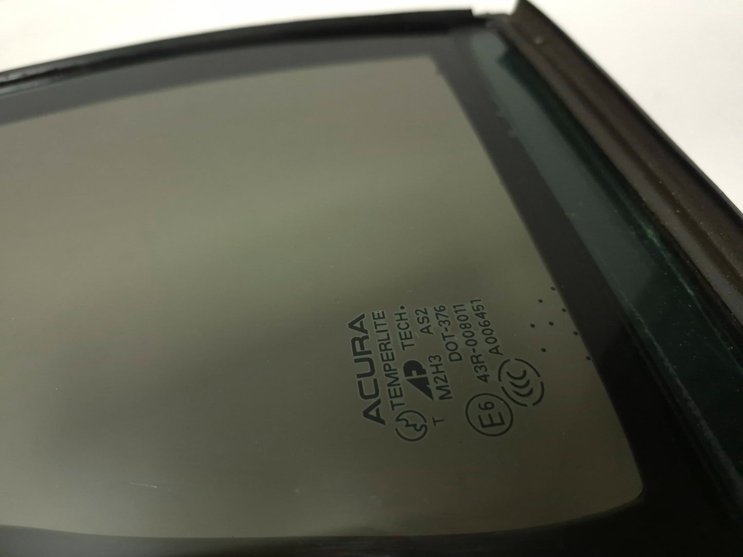 2007 Acura Tl Type-s Rear Quarter Window Glass Right Passenger Side OEM