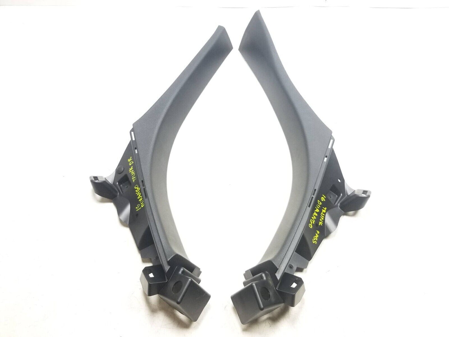 16 - 22 Dodge Durango Rear Quarter Panel D Pillar Upper Cover Trim 4pcs OEM