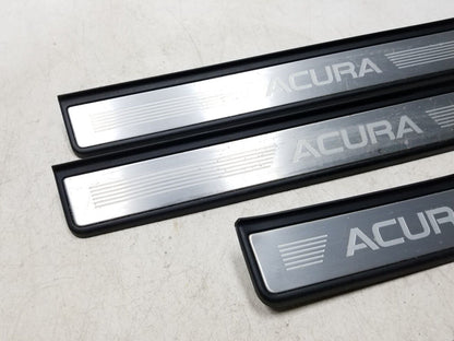 2004 - 2008 Acura Tl Door Sill Scuff Plate Trim 3pcs OEM