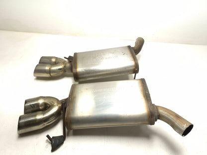 2008 Acura Tl Type-s Exhaust Muffler Dual Tail Baffle Pipe OEM