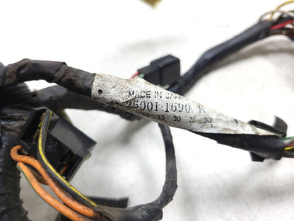 1986 Kawasaki Vulcan 750 Vn750 Main Engine Wiring Harness OEM