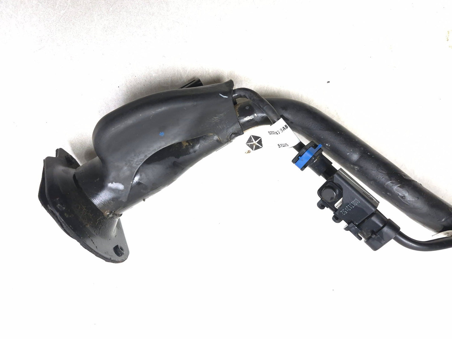 2013 Fiat 500 Turbo Fuel Gas Filler Neck Tube Pipe OEM