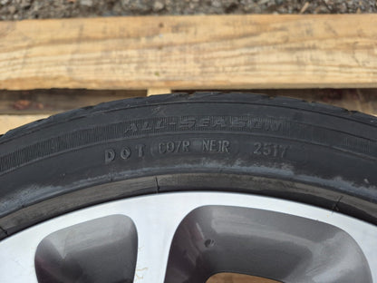 2014 Fiat 500l Trekking Wheel Rim W/ Tire Good Year  225/45 R17 2 Pcs OEM