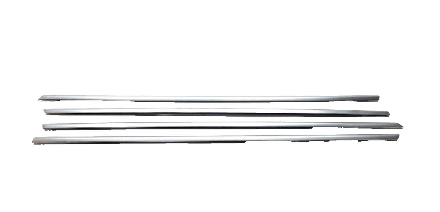 13-18 BMW 330xi F30 Door Window Weatherstrip Belt Seal Molding 4pcs OEM ✅ 76k