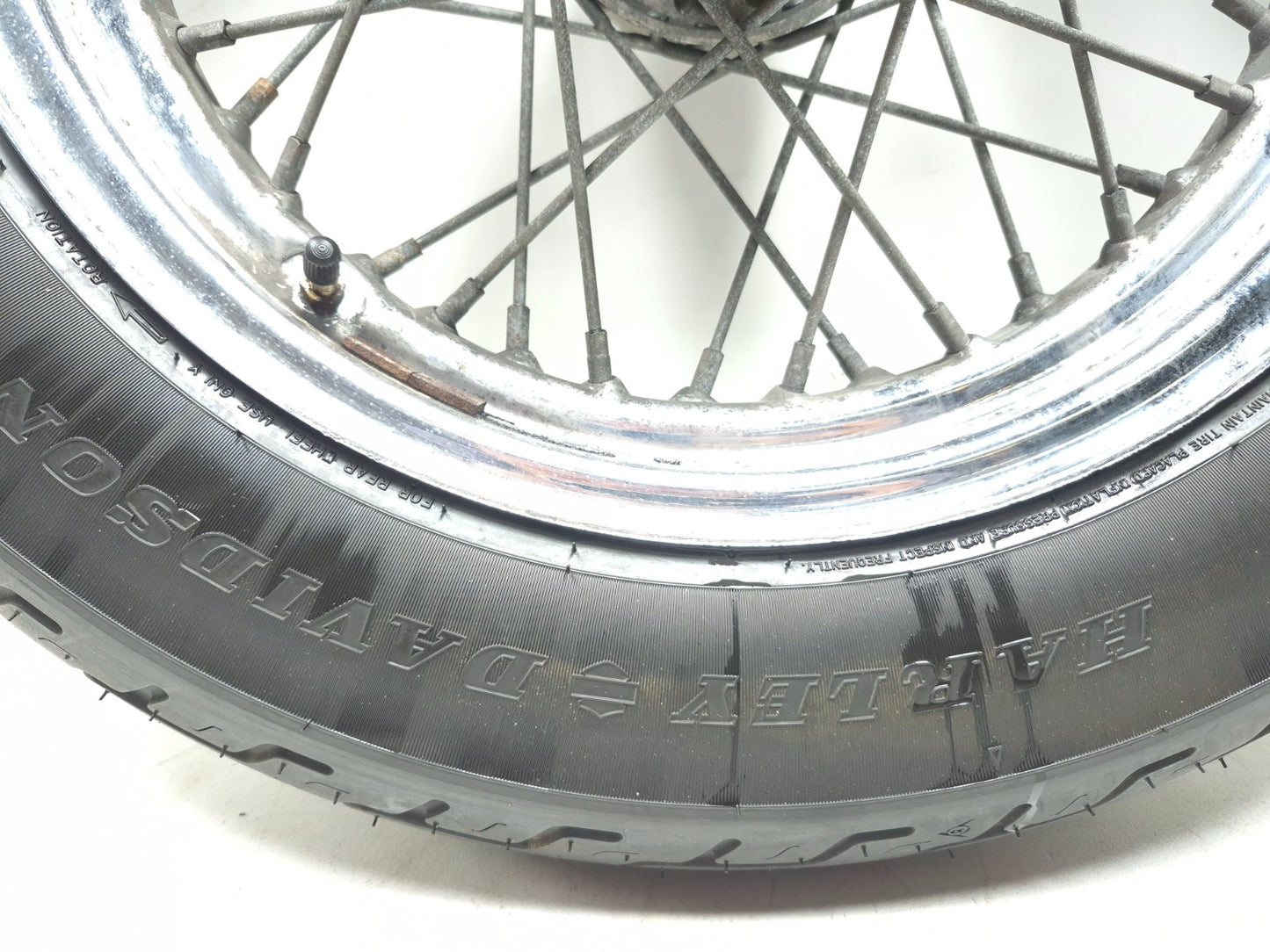 2000-2007 Harley Road King Electra Glide Rear Spoke Wheel 16x3 Rim OEM