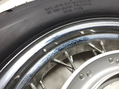 2008 Honda Shadow Vt 750ca Front & Rear Wheel Rim & Tire OEM