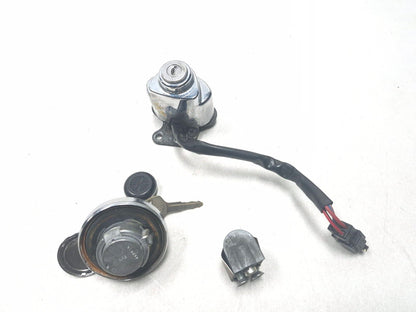 2004 Honda Shadow Aero Vt750c Ignition Lock Set & Fuel Cap 3 Pcs OEM