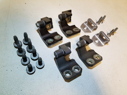 2015 Dodge Dart Passenger Side Door Hinge & Latch Striker 6pcs W/ Bolt 12pcs OEM