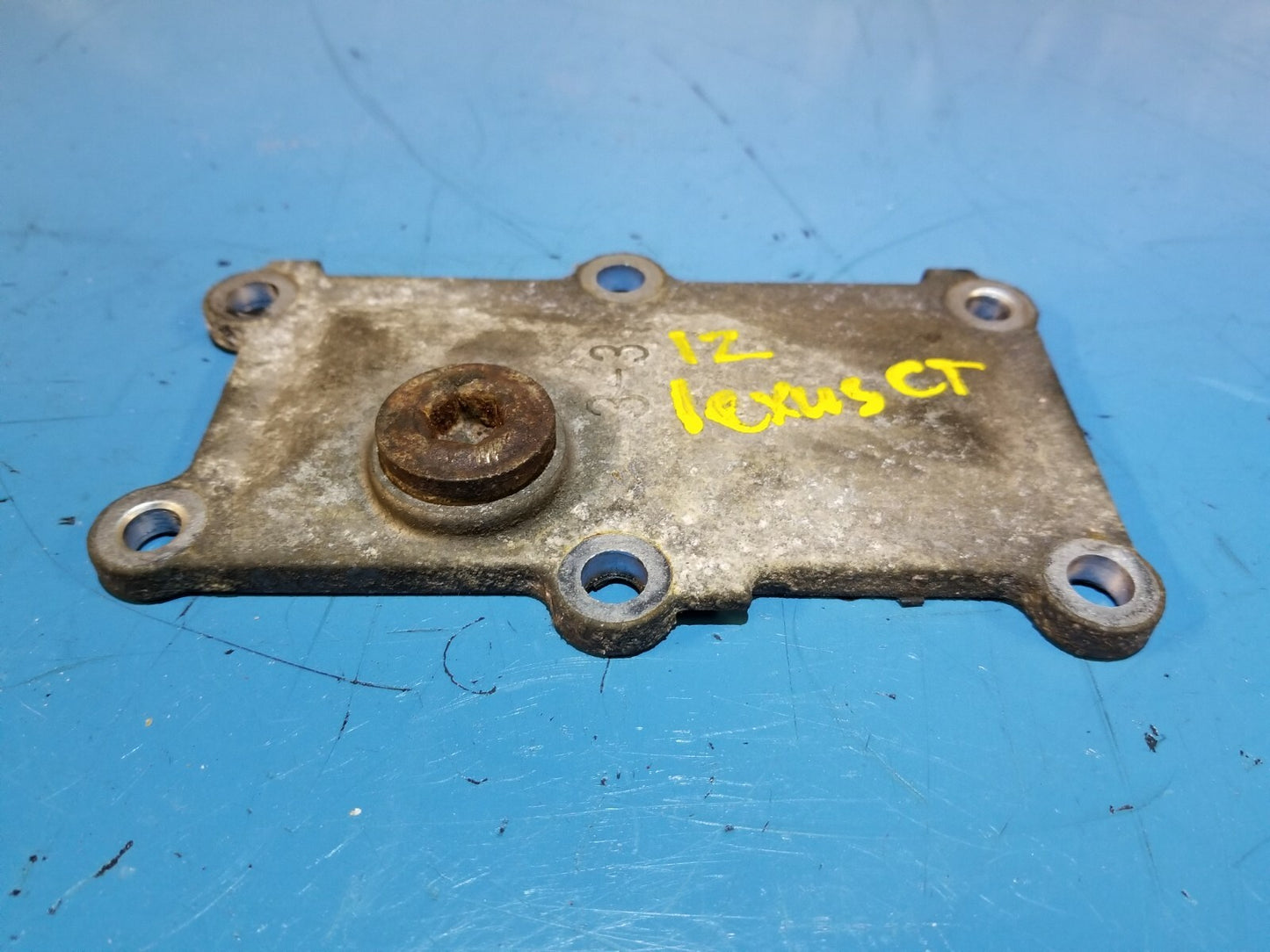 2012 Lexus Ct200h Transmission Oil Pan Bracket Neck  OEM