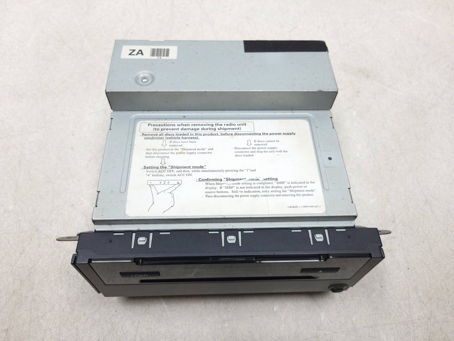 2007 - 2012 Acura Rdx Premium Audio 6 Cd Changer Player OEM