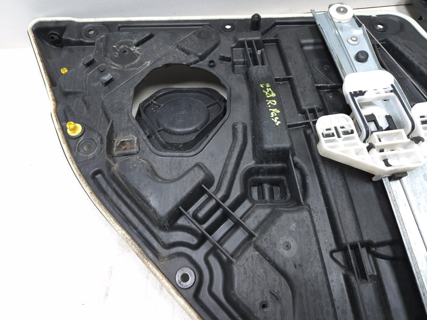 2018 Chrysler 300 Rear Door Window Regulator & Carrier Passenger Side Right OEM