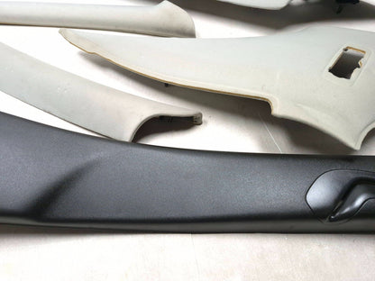 2007 Saab 9-5 Aero A-pillar & B-pillar & C-pillar Molding Trim Kit OEM