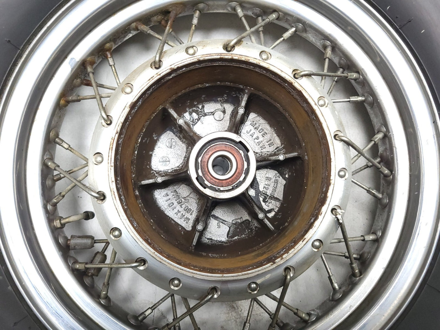 2006 - 2009 Kawasaki Vulcan 500 En500 Rear Wheel Rim 15x3.0 *straight* OEM