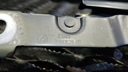 09 10 11 BMW 328xi E90 Sedan Trunk Hinge Mount Support Left & Right Pair OEM