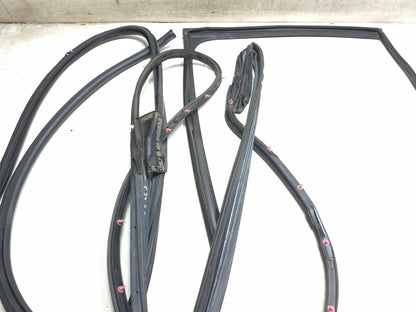 2009 Lexus IS250 Rear Door Weatherstrip Seal Driver Side Left 3pcs OEM