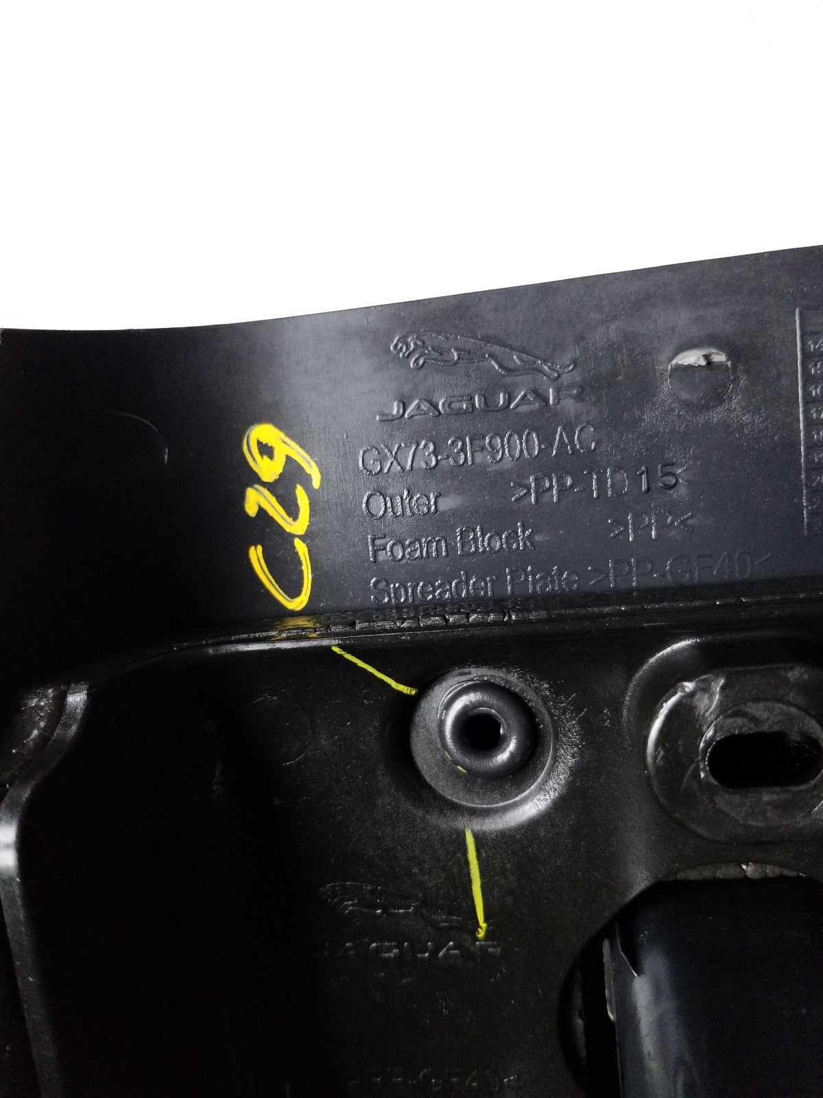 2017 Jaguar Xe Steering Column Shroud Trim Cover OEM Gx73-3f900-ac