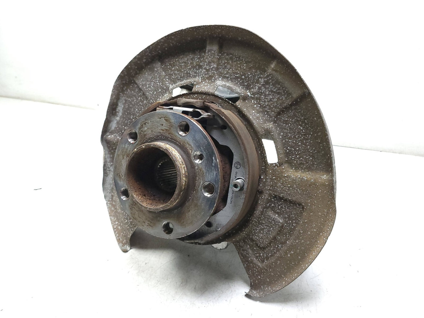 2014 BMW X5 F15 Rear Spindle Knuckle Wheel Hub Driver Side Left OEM