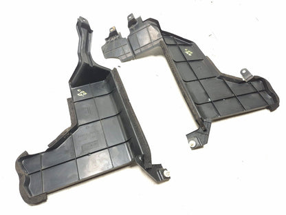 2012 Nissan Leaf Radiator Air Guide Cooling Duct Left & Right Pair OEM