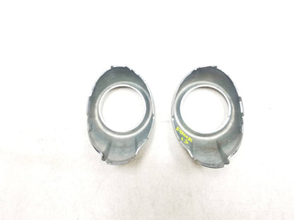 12 - 18 Ford Focus Front Fog Light Trim Chrome Pair OEM