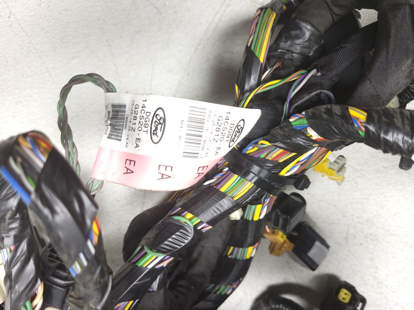 2014 Ford Fusion Interior Wire Harness OEM