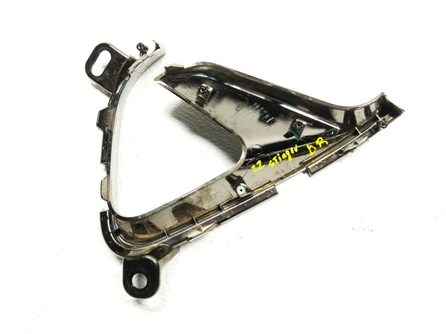 2022 Kia Stinger Front Bumper Chrome Grill Trm Driver Side Left OEM