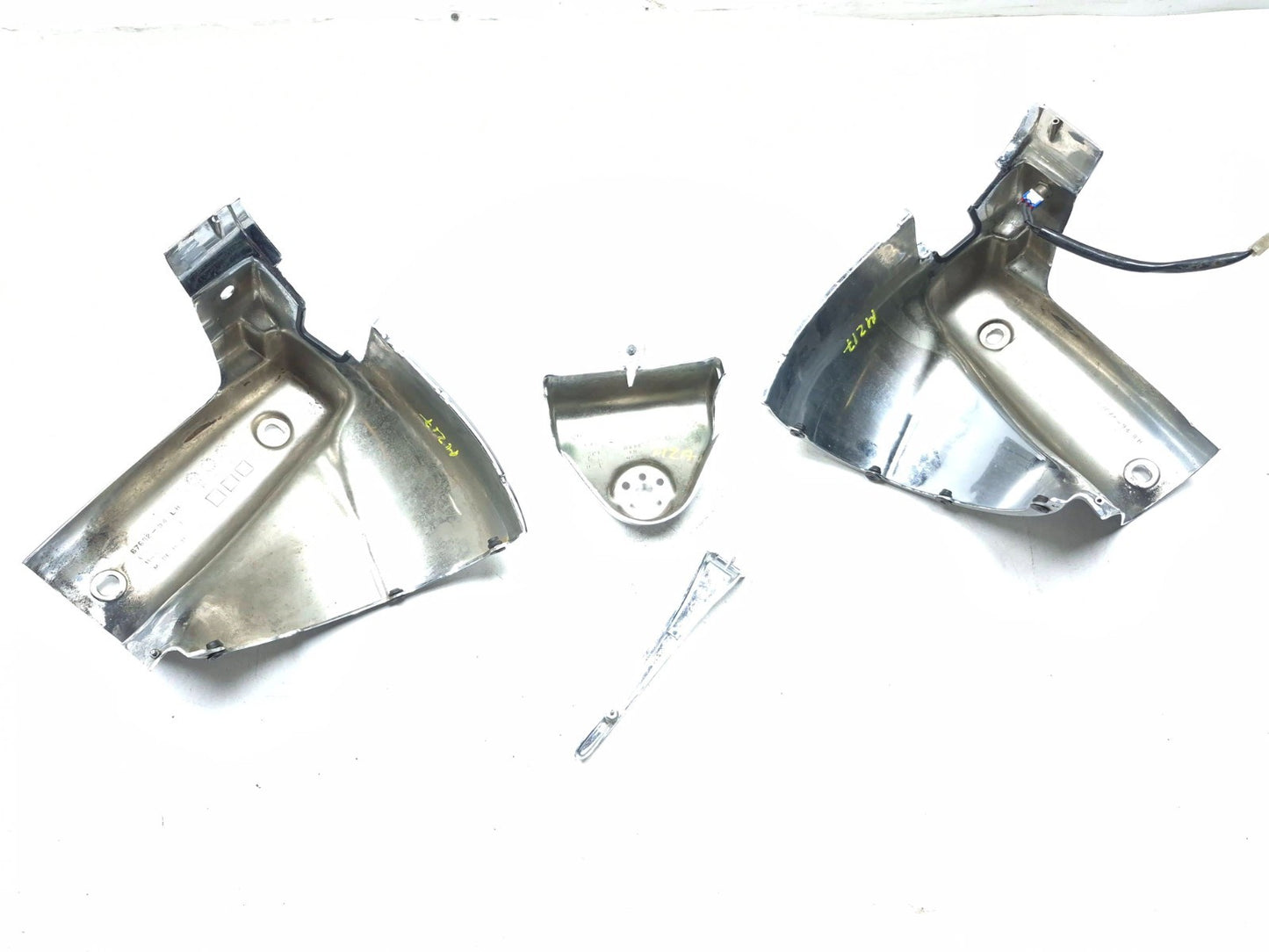 2002 Harley Davidson Touring Road King Headlight & Handlebar Cover 3 Pcs OEM