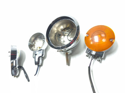 2002 Harley Davidson Touring Road King Turn Sighal & Headlight Housing 4 Pcs OEM