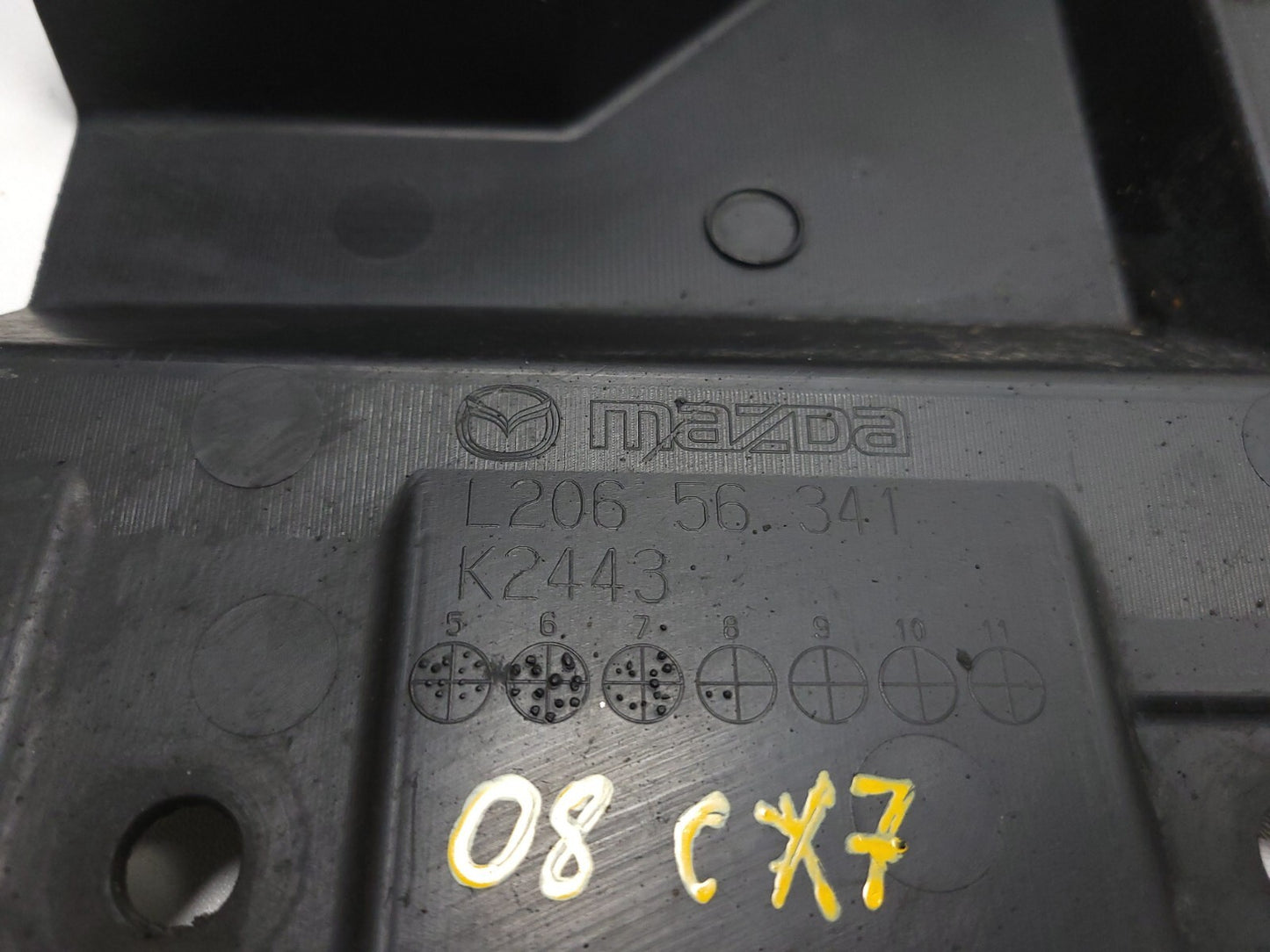 2009 Mazda Cx-7 Fender Splash Guard Shield 4pcs OEM