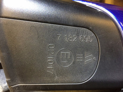09 10 11 BMW E90 328xi Left Driver Door Side View Mirror Power 7182695 OEM