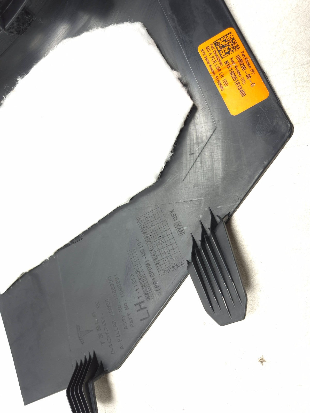 2019 Tesla Model 3 Door Sill Scuff Plate Trim Panel Front & Rear 4pcs OEM