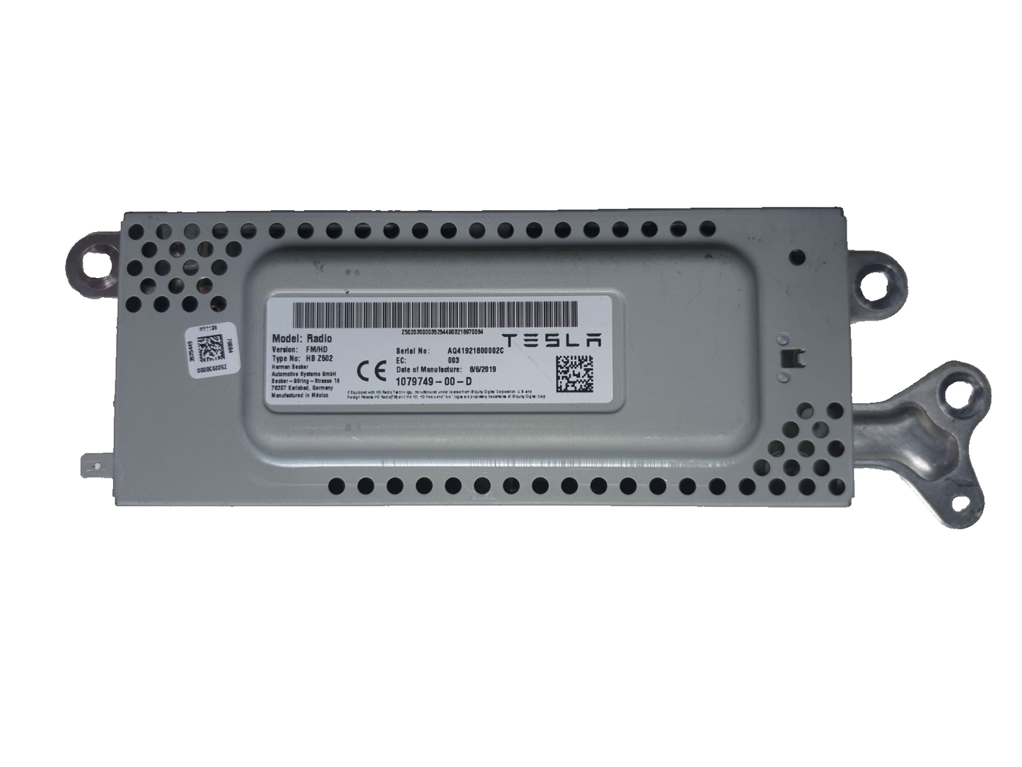 2019 Tesla Model 3 Radio Receiver Control Module OEM