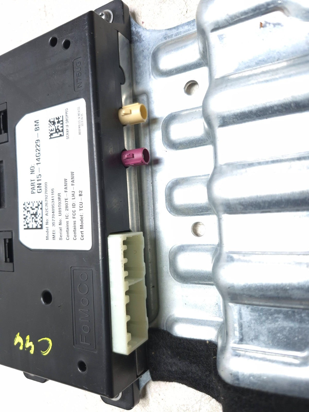 2019 Ford Ecosport Telematics Computer Module OEM