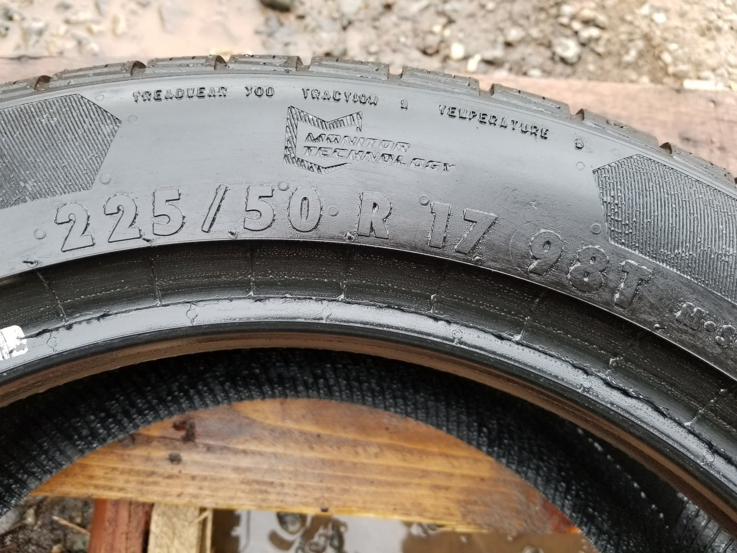 General Altimax Rt45 225/70r17 98t Used Tire