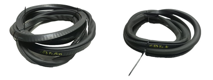 2011 BMW 750li Front Door Weatherstrip Seal Left & Right Pair OEM
