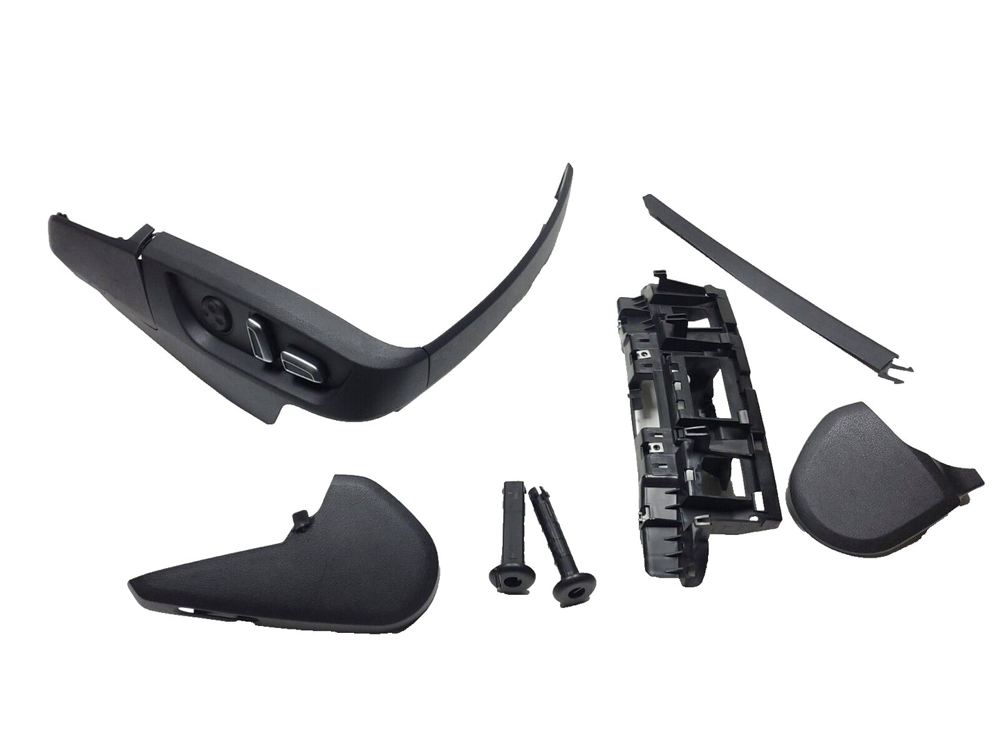 2009- 2015 Audi Q7 Seat Side Trim W/ Guide Sleeve Front Passenger Side Right OEM