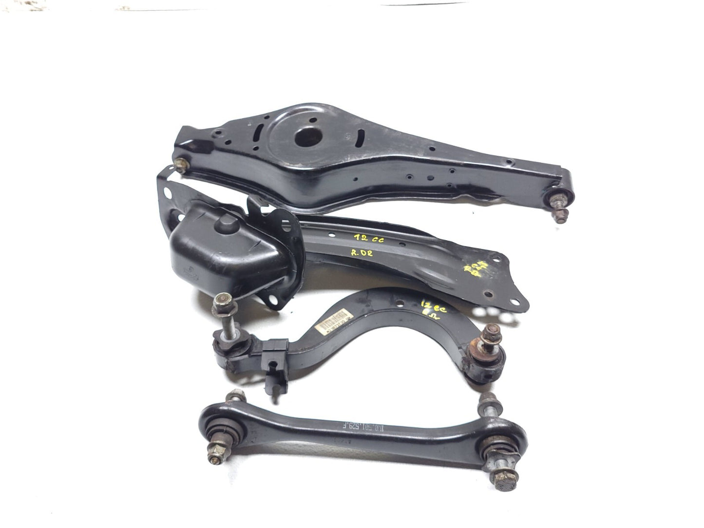 2012 Volkswagen Cс Rear Control Arm Driver Side Left 4pcs OEM
