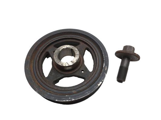 2013 Nissan Sentra Crankshaft Pulley Harmonic Balancer W/ Bolt 1.8l OEM