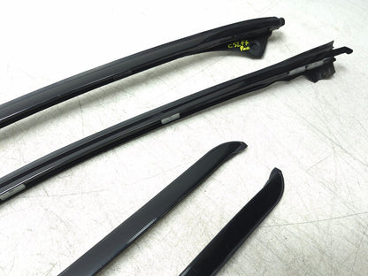 2008 BMW X6 E71 Front Windshield Drip Trim Molding Left & Right 4pcs OEM